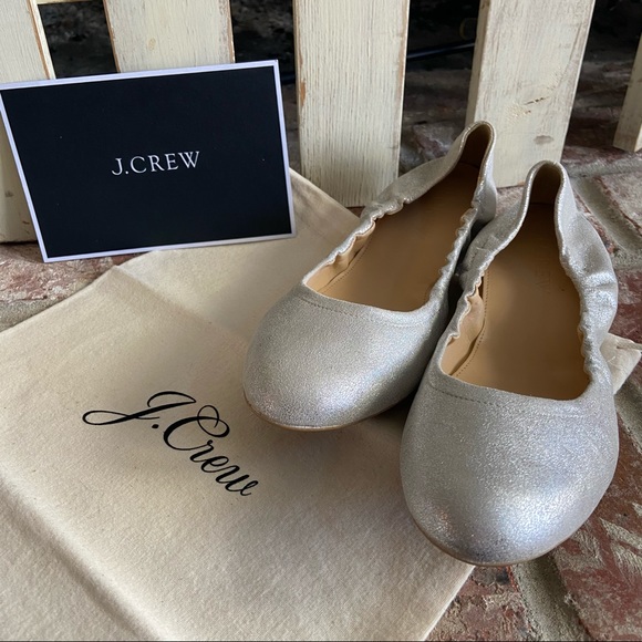J Crew - leather flats - New - 6
